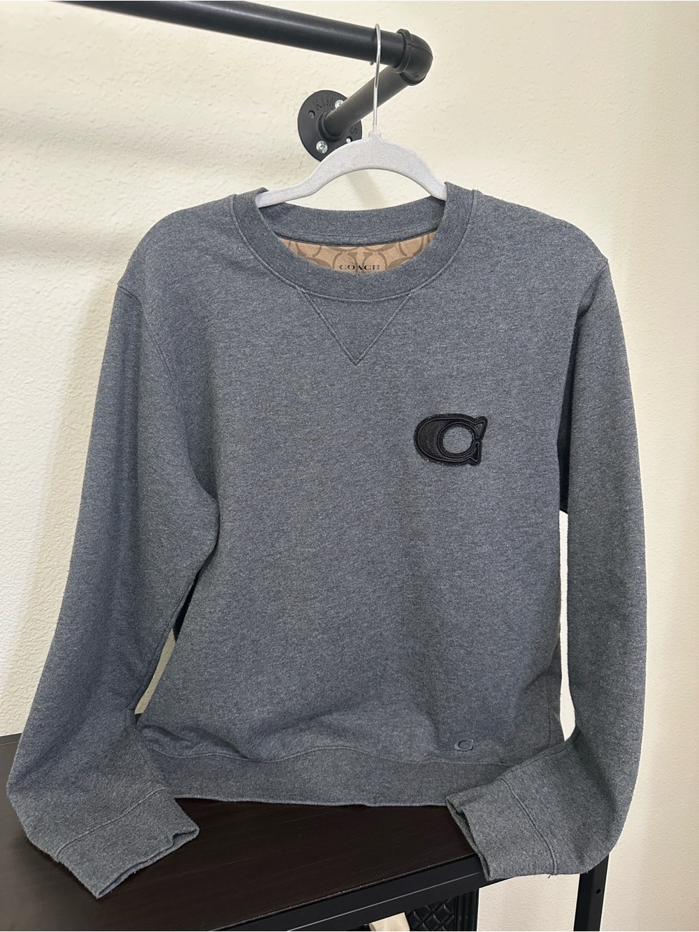 Coach logo crewneck